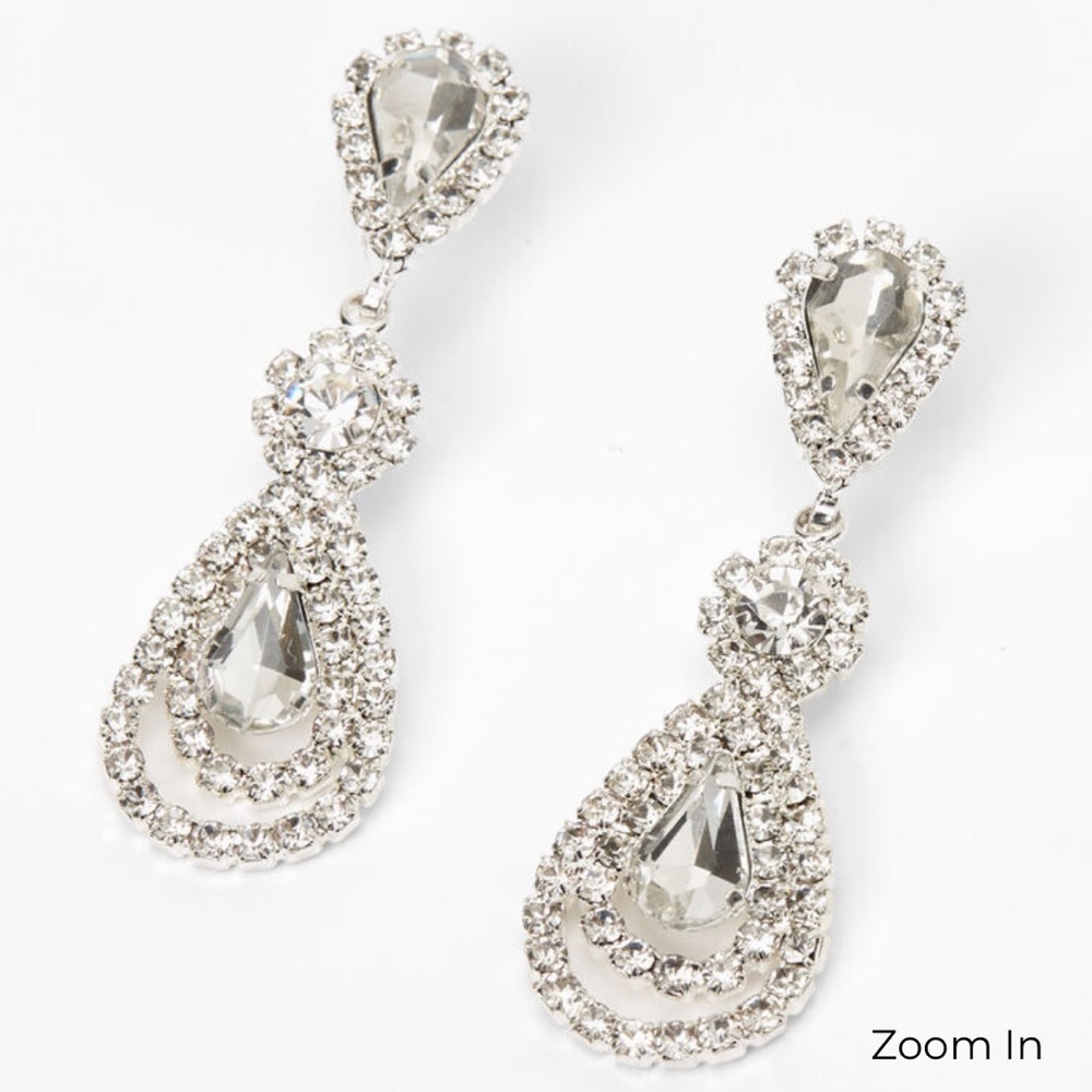 Adrienne Vittadini Womens Teardrop Earrings -NWT